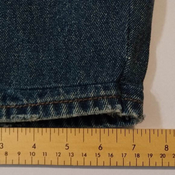 Diesel Industry Jeans Mens  Regular Straight Leg Blue Fading Whiskering SZ 30 - Picture 13 of 16